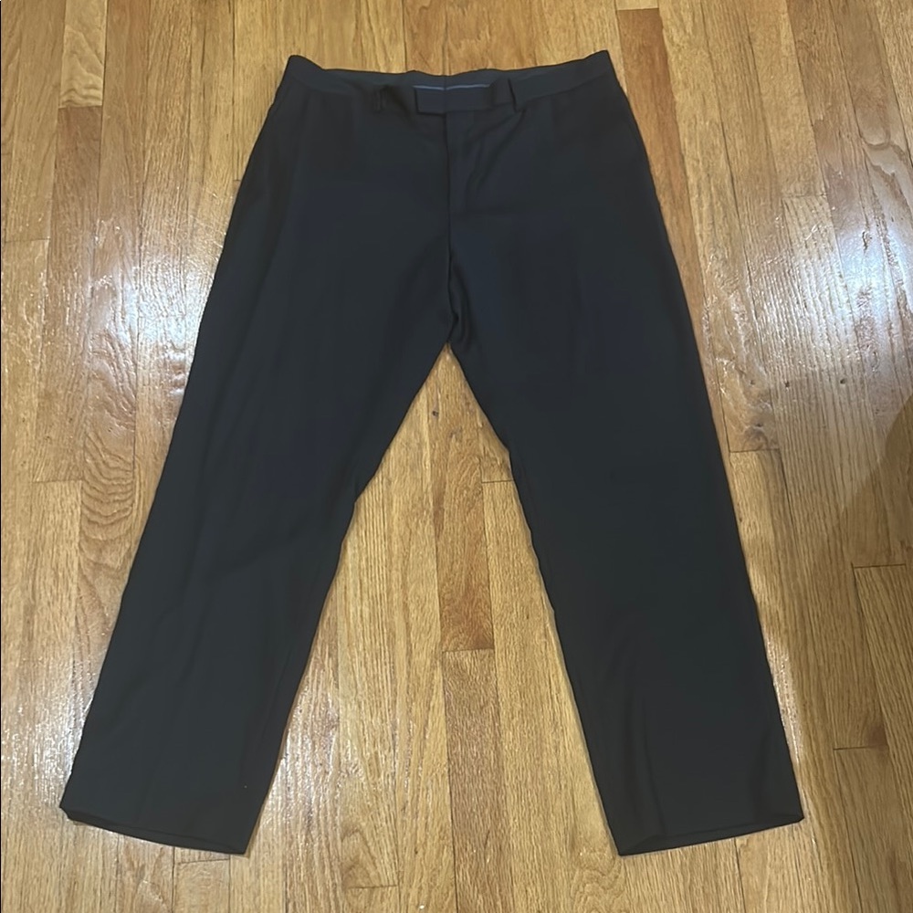 Marc Anthony Slim Fit Black Trousers